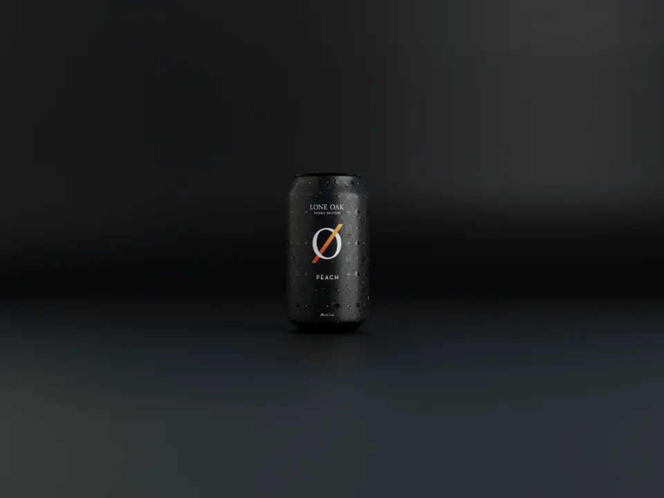 Peach Vodka Seltzer by Lone Oak Brewing Co