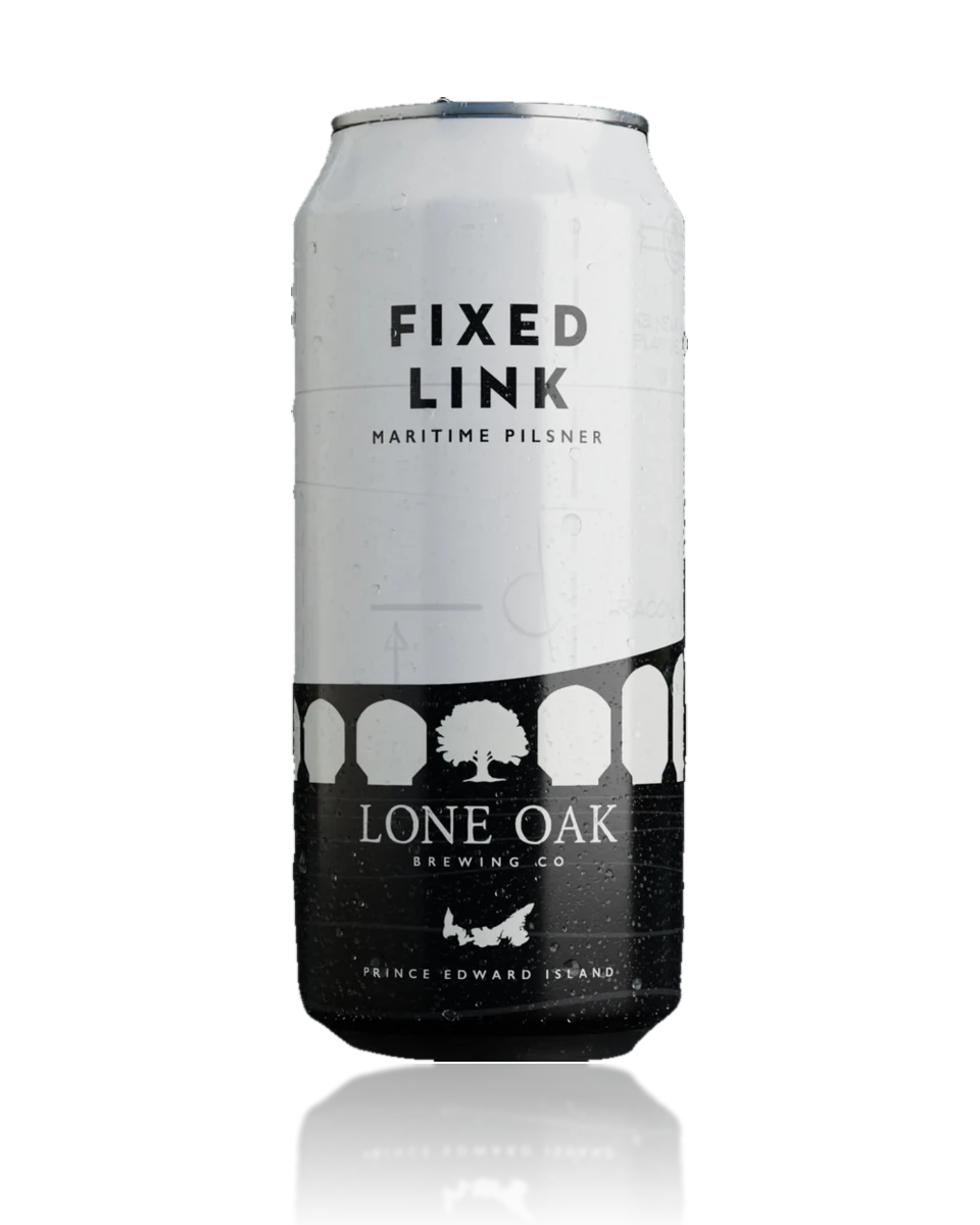 Can of Fixed Link Maritime Pilsner by Lone Oak Brewing Co