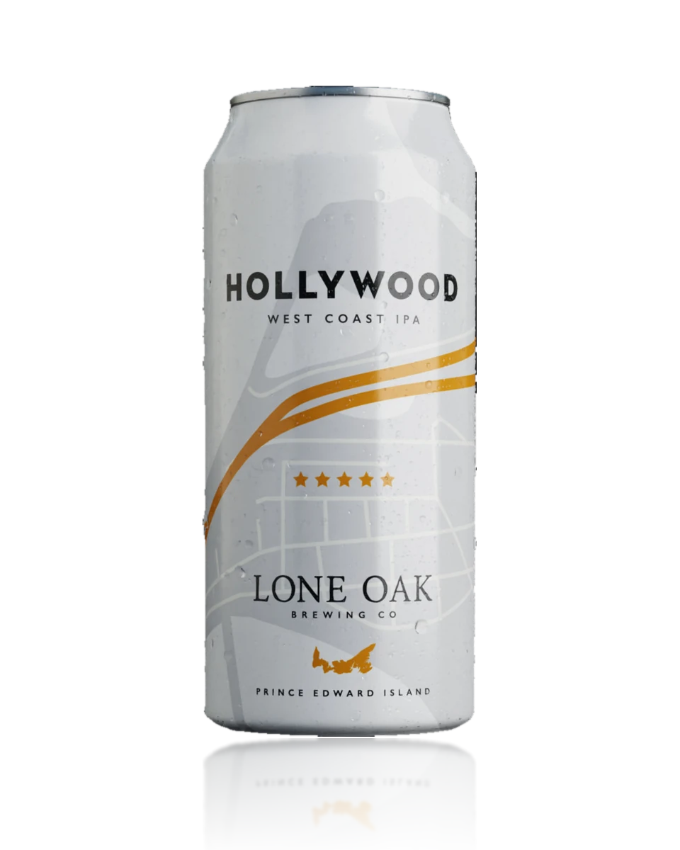 Can of Hollywood West Coast IPA by Lone Oak Brewing Co