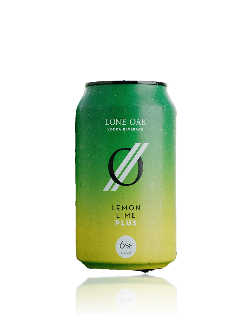 Can of Lemon Lime PLUS Vodka Beverage by Lone Oak Brewing Co