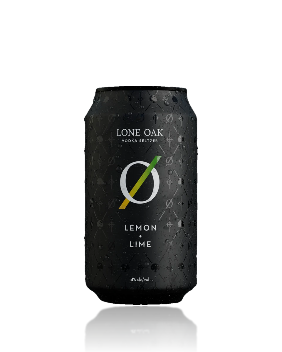 Can of Lemon + Lime Vodka Seltzer by Lone Oak Brewing Co