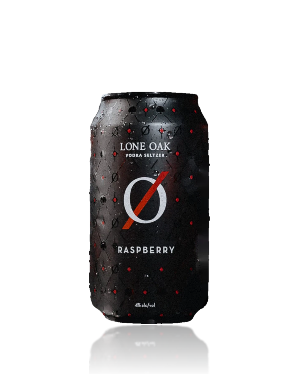 Can of Raspberry Vodka Seltzer by Lone Oak Brewing Co